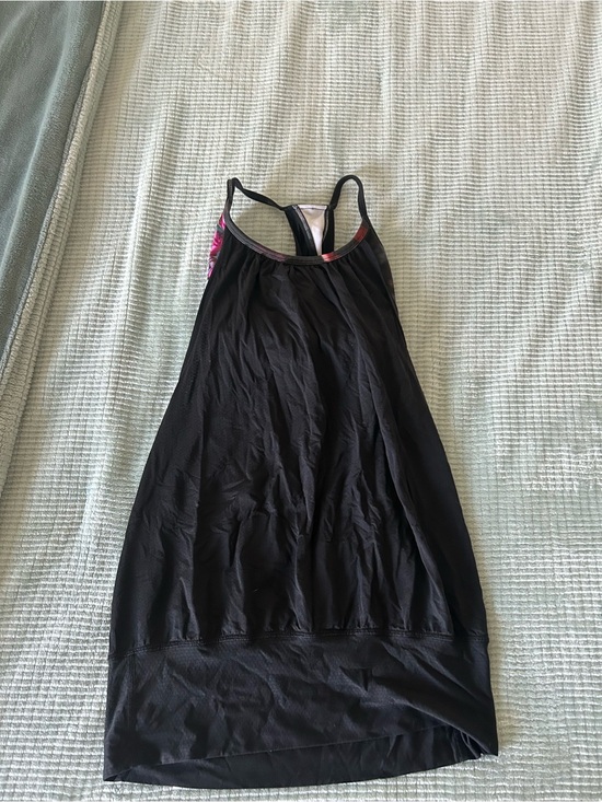 lululemon athletica Tops - Lululemon athletica Black Racerback Tank with built in sports bra